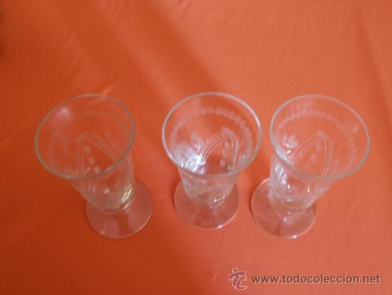 Antig&uuml;edades: 3 COPAS DE COCTEL MUY ANTIGUAS - Foto 5