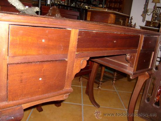 Antig&uuml;edades: mesa de despacho, escritorio - Foto 2