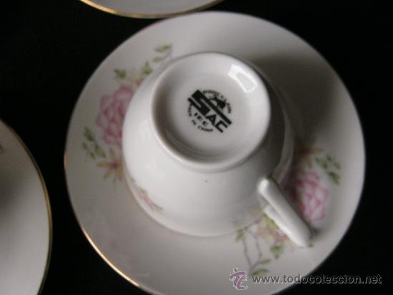 Antig&uuml;edades: ANTIGUO JUEGO DE CAFE SEIS SERVICIOS - Foto 4