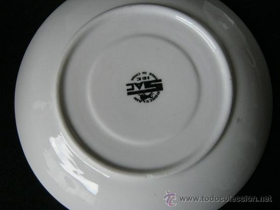 Antig&uuml;edades: ANTIGUO JUEGO DE CAFE SEIS SERVICIOS - Foto 5