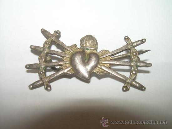 Antig&uuml;edades: ANTIGUA MEDALLA DE PLATA. - Foto 1
