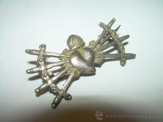 Antig&uuml;edades: ANTIGUA MEDALLA DE PLATA. - Foto 2