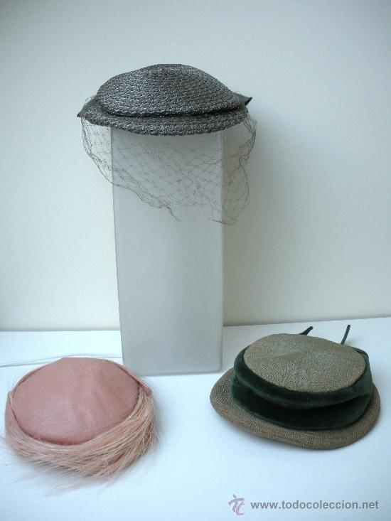 Antig&uuml;edades: LOTE DE SOMBREROS ANTIGUOS - Foto 1