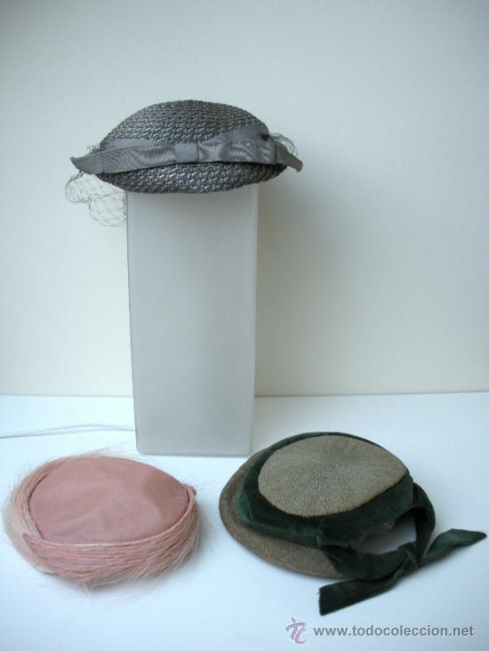 Antig&uuml;edades: LOTE DE SOMBREROS ANTIGUOS - Foto 2