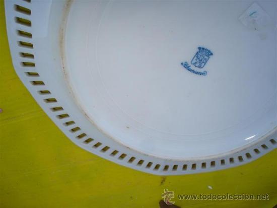 Antig&uuml;edades: plato de ceramica exagonal - Foto 3