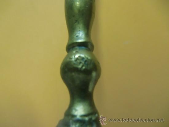Antig&uuml;edades: Pala de brasero antigua de bronce - Foto 5