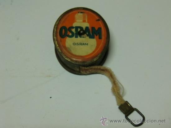 Antig&uuml;edades: Propaganda de bombillas OSRAM - Foto 1