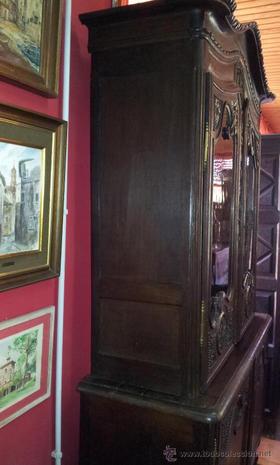 Antig&uuml;edades: vitrina de roble - Foto 11
