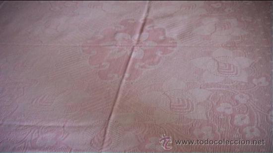 Antig&uuml;edades: COLCHA ROSA - Foto 3