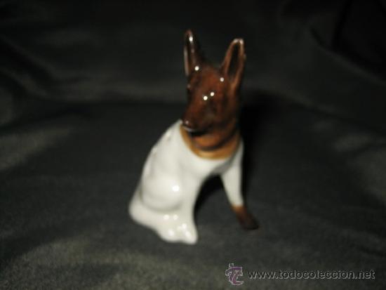 Antig&uuml;edades: PERRO PALILLERO  DE BISCUIT  GERMANY - Foto 1