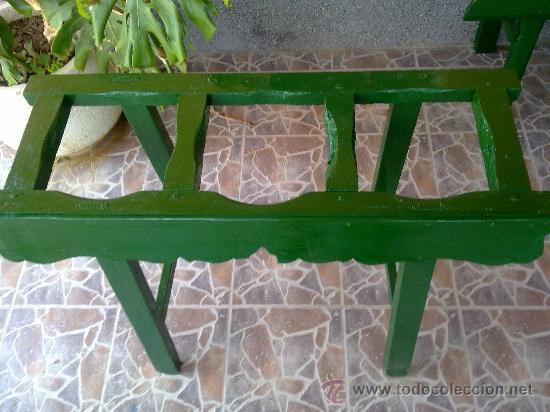 Antig&uuml;edades: antiguo cantarero en madera. - Foto 3