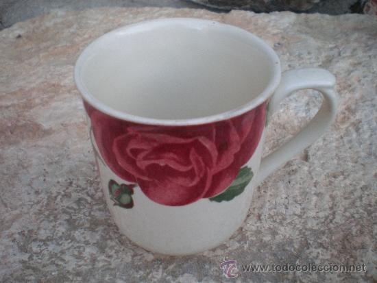 Antig&uuml;edades: VEJA TAZA DECORADA - Foto 1