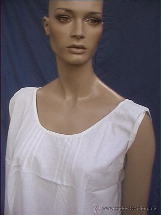 Antig&uuml;edades: VESTIDO BLANCO SIN MANGAS - Foto 3