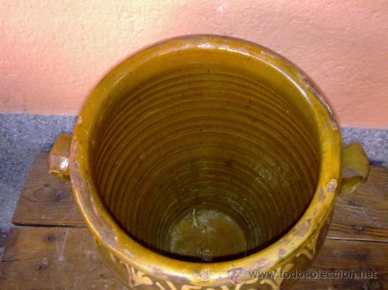 Antig&uuml;edades: antigua orza semividriada - Foto 2