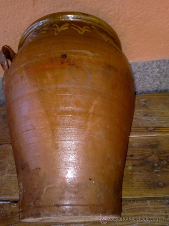 Antig&uuml;edades: antigua orza semividriada - Foto 4