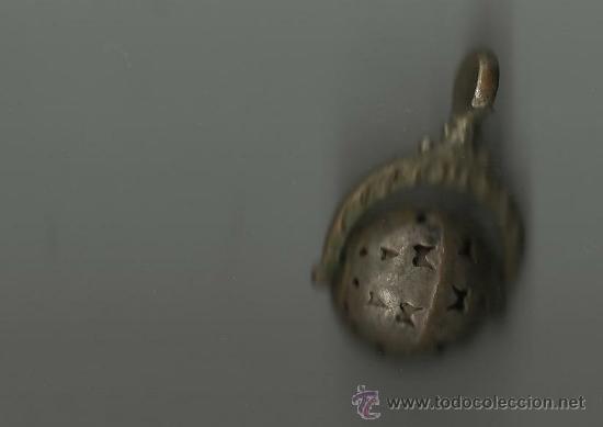 Antig&uuml;edades: antiguo sonajero plata - Foto 1