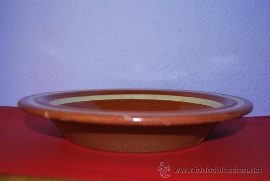 Antig&uuml;edades: PLATO DE CER&Aacute;MICA ESMALTADA - Foto 2