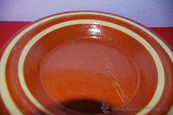 Antig&uuml;edades: PLATO DE CER&Aacute;MICA ESMALTADA - Foto 3