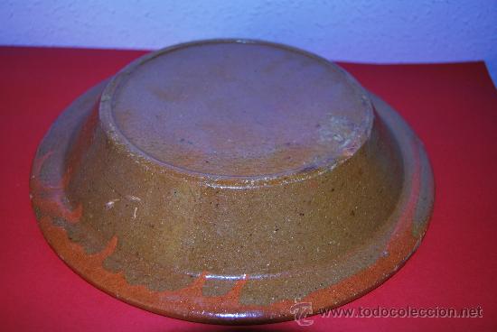 Antig&uuml;edades: PLATO DE CER&Aacute;MICA ESMALTADA - Foto 4