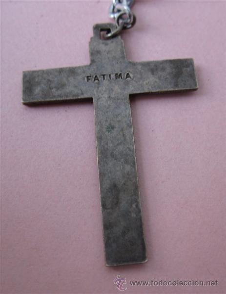 Antig&uuml;edades: Rosario FATIMA .. 58 cm. - Foto 5