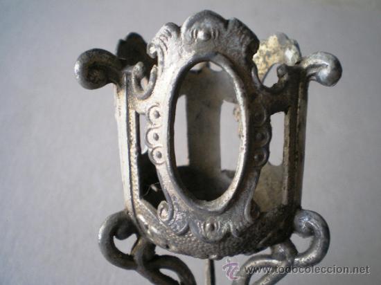 Antig&uuml;edades: ANTIGUOS PORTA-CIRIOS DE ESTA&Ntilde;O - Foto 3