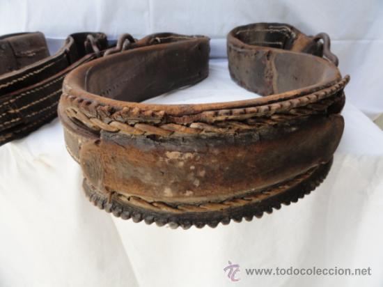 Antig&uuml;edades: PAREJA DE ENGANCHES PARA CABALLOS. - Foto 3