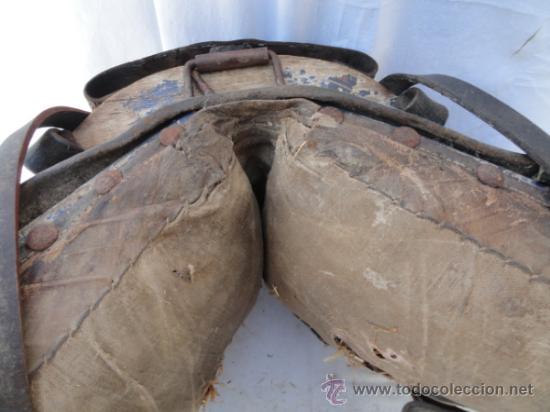 Antig&uuml;edades: ANTIGUA PROTECCION O PIEZA DE CARGA PARA MULA. - Foto 7