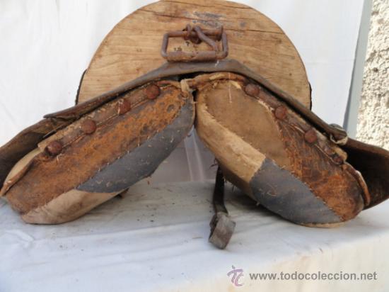 Antig&uuml;edades: ANTIGUA PROTECCION O PIEZA DE CARGA PARA MULA. - Foto 11