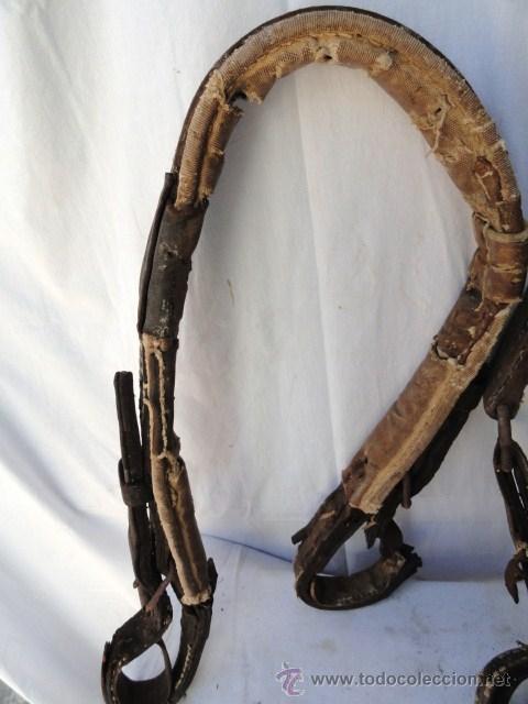 Antig&uuml;edades: PAREJA DE ENGANCHES PARA CABALLOS. - Foto 3