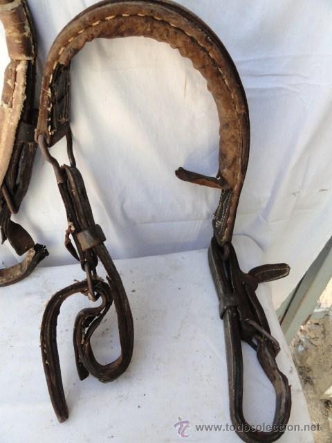 Antig&uuml;edades: PAREJA DE ENGANCHES PARA CABALLOS. - Foto 4