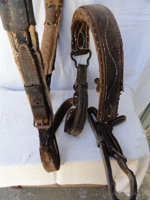 Antig&uuml;edades: PAREJA DE ENGANCHES PARA CABALLOS. - Foto 5