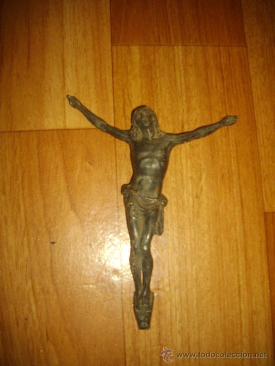 Antig&uuml;edades: JESUCRISTO DE METAL - Foto 1