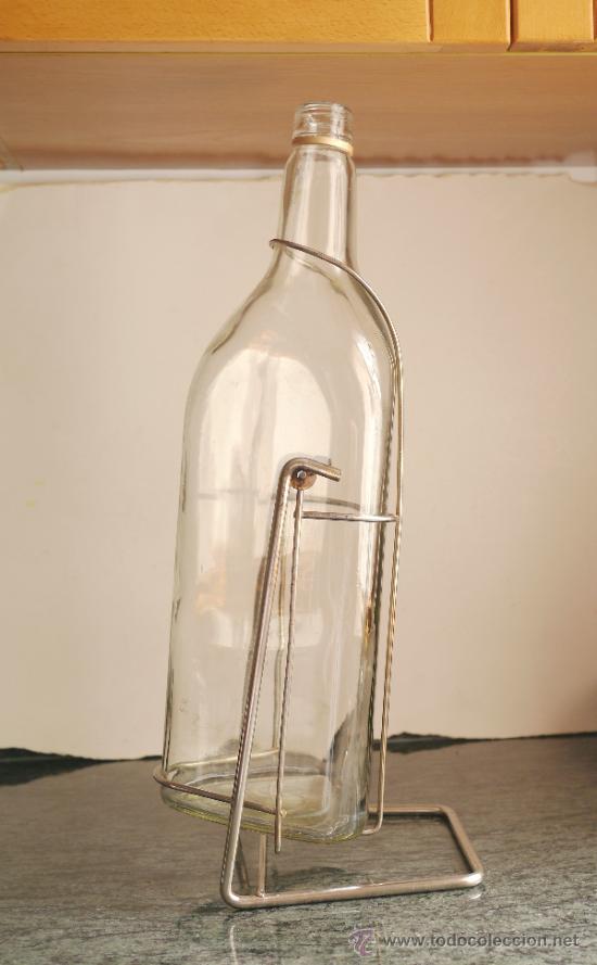 Antig&uuml;edades: Botella de 5 litros con pie - Foto 4