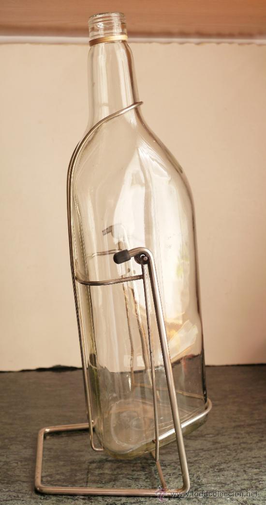 Antig&uuml;edades: Botella de 5 litros con pie - Foto 2