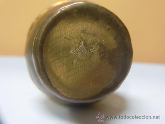 Antig&uuml;edades: Jarroncito de cobre - Foto 2