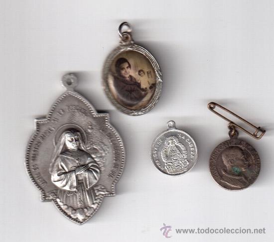 Antig&uuml;edades: cuatro medallas antiguas - Foto 1