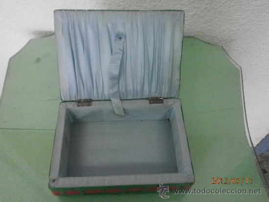 Antig&uuml;edades: ANTIGUA CAJA COSTURERO - Foto 4