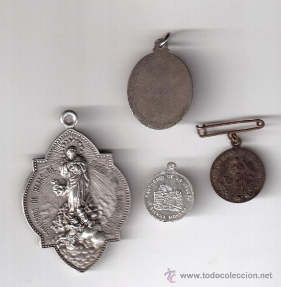 Antig&uuml;edades: cuatro medallas antiguas - Foto 2