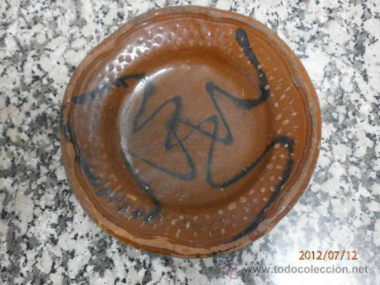 Antig&uuml;edades: ANTIGUO PLATO DE LUTO - Foto 1