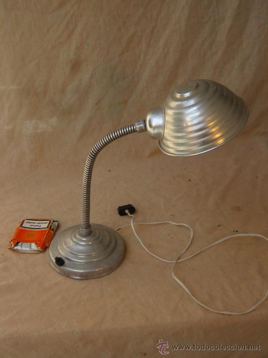 Antig&uuml;edades: LAMPARA DE MESA FLEXO - Foto 2