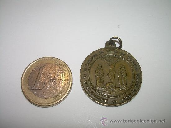 Antig&uuml;edades: ANTIGUA MEDALLA DE BRONCE. - Foto 3