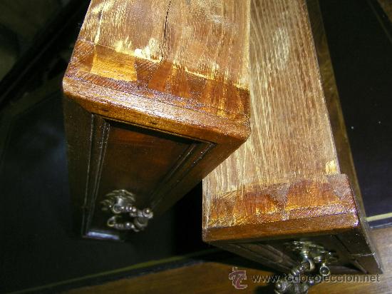 Antig&uuml;edades: MESA DE DESPACHO ANTIGUA DE NOGAL - Foto 3