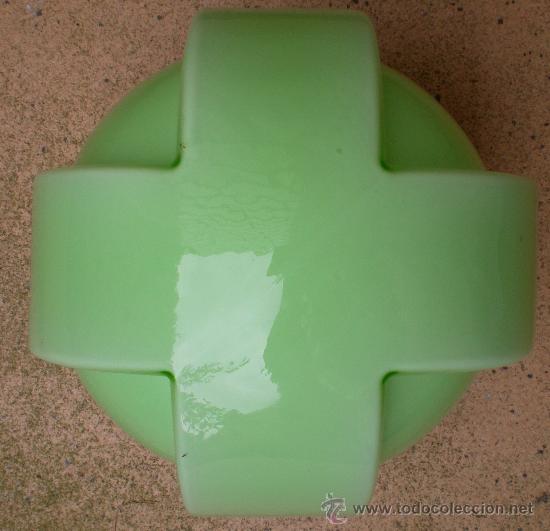 Antig&uuml;edades: Tulipa globo opalina verde - Foto 2
