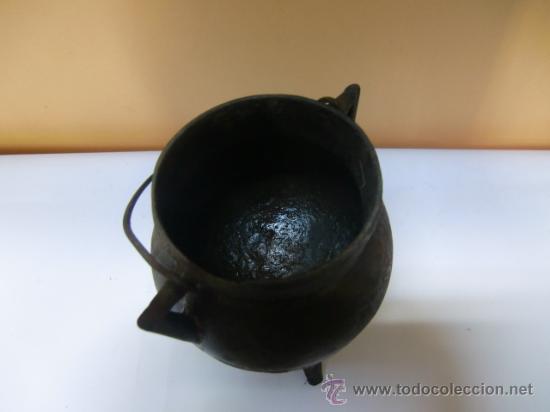 Antig&uuml;edades: Olla gallega de hierro - Foto 3
