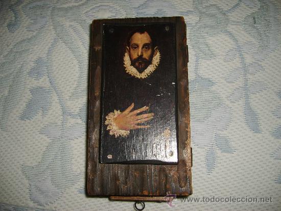 Antig&uuml;edades: Antigua caja de madera - Foto 1