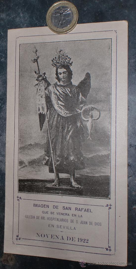 Antig&uuml;edades: Panfleto de misa Sevilla 1922 - Foto 1