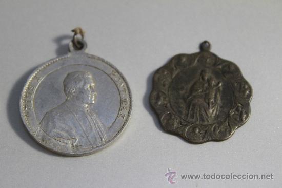 Antig&uuml;edades: 3 antiguas medallas religiosas - Foto 3