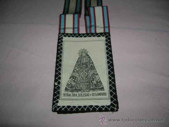 Antig&uuml;edades: Escapulario Ntra.Sra.Soledad y Desamparo - Foto 1