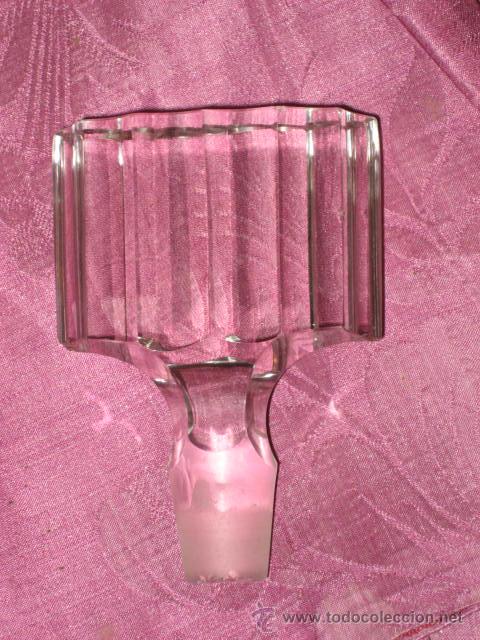 Antig&uuml;edades: TAPON DE CRISTAL ART DECO - Foto 1
