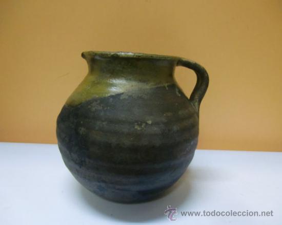 Antig&uuml;edades: Jarra de barro muy antigua - Foto 1